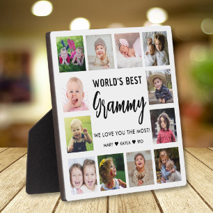 Beste Grammy ter Wereld 12 Fotocollage Kleinkinder Fotoplaat