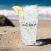 Beste Grampa ooit sinds 20XX Modern Simple Preppy Glas