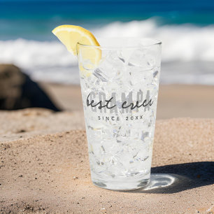 Beste Grampa ooit sinds 20XX Modern Simple Preppy Glas