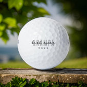 Beste Grampa ooit sinds 20XX Modern Simple Preppy Golfballen