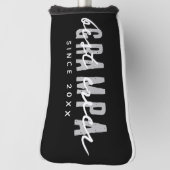 Beste Grampa ooit sinds 20XX Modern Simple Preppy Golfheadcover (Draai 90)
