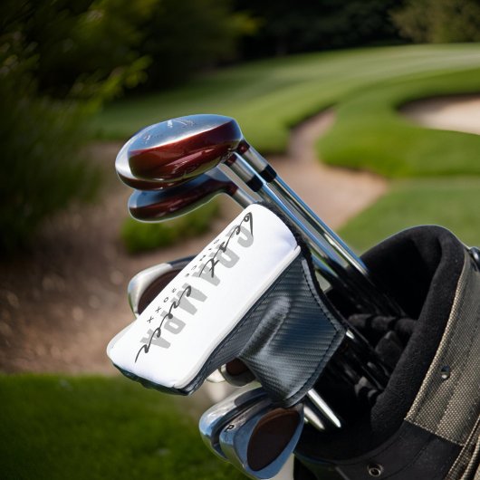 Beste Grampa ooit sinds 20XX Modern Simple Preppy Golfheadcover