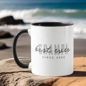 Beste Grampa ooit sinds 20XX Modern Simple Preppy Mok