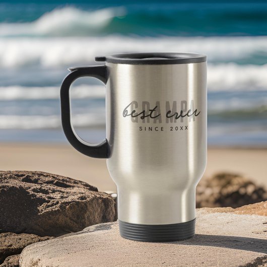 Beste Grampa ooit sinds 20XX Modern Simple Preppy Reisbeker