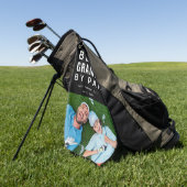 Beste Gramps van Par Photo Golf Vaderdag Golfhanddoek (Groen)