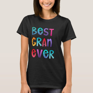 Beste Gran Ooit Kleurrijk, Mama Shirt, Mam Gift T-shirt