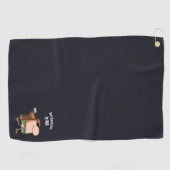 Beste GRANDFATHER van PAR-Funny Golf Golfing Golfhanddoek (Horizontaal)