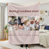 Beste Grandma Ever - Aangepast Fleece Deken