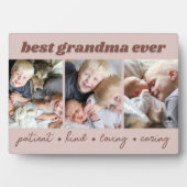 Beste Grandma Ever - Aangepast Fotoplaat (voorkant)