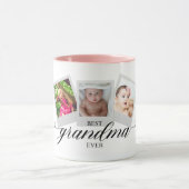 Beste Grandma Ever - Aangepaste Aangepaste fotoser Mok (Midden)