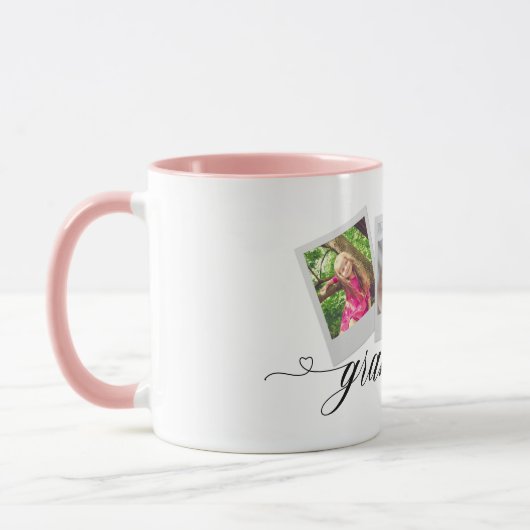 Beste Grandma Ever - Aangepaste Aangepaste fotoser Mok (Links)