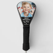 Beste GRANDMA van Par - Moederdag - Foto op maat Golfheadcover (Voorkant)