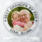 BESTE GRANDPA DOOR PAR Foto gepersonaliseerd Golfballen