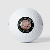 BESTE GRANDPA DOOR PAR FotoMonogram Golfballen (Voorkant)