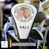 BESTE GRANDPA DOOR PAR FotoMonogram op persoonlijk Golfheadcover