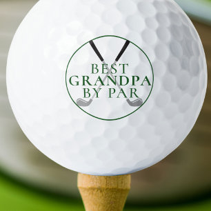 BESTE GRANDPA DOOR PAR Funny Green Golf Clubs Golfballen