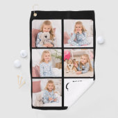 Beste GRANDPA ooit - Golfer - Persoonlijke foto 5 Golfhanddoek (Insitu)