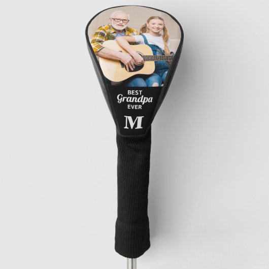 Beste GRANDPA ooit - Golfer - Persoonlijke foto Golfheadcover (Voorkant)