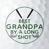 BESTE GRANDPA VAN LONG SHOT Funny Green Golf Clubs Golfballen