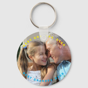 BESTE GRANDPA VOOR FOTO-Sleutelhanger Sleutelhanger