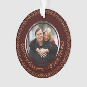 BESTE GRANDPARENTEN - Aangepaste FOTO Ornament (voorkant)