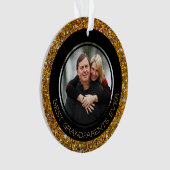 BESTE GRANDPARENTEN OOIT | Glitter | Kerstmis Ornament (voorkant)