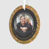 BESTE GRANDPARENTEN OOIT | Glitter | Kerstmis Ornament (voorkant)