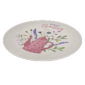 Beste Granny Custom Ronde Glas Snijplank (Hoek)