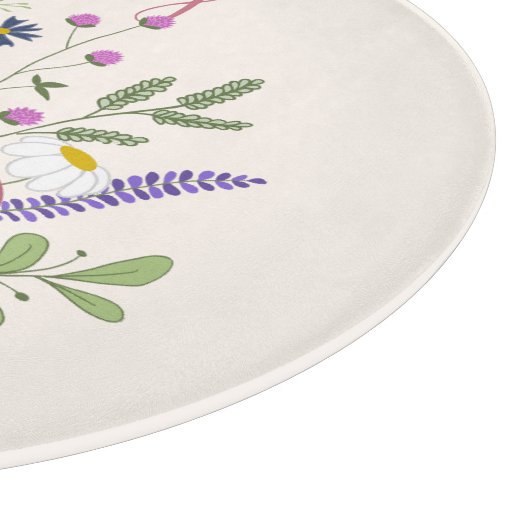 Beste Granny Custom Ronde Glas Snijplank (Hoek)