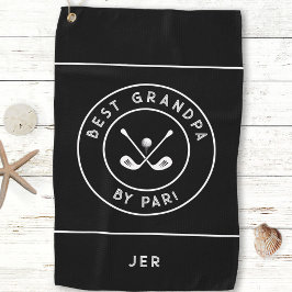 Beste Granpa van Par | Grappige Golfer Humor Golfhanddoek