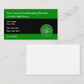 Beste graszorg en landschapsontwerp visitekaartje (Voorkant / Achterkant)