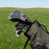 Beste grijnem op papier | 3 Foto Golfheadcover (Insitu)