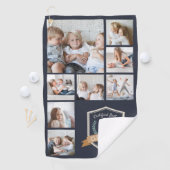 Beste grijnem op papier | Fotocollage Golfhanddoek (Insitu)