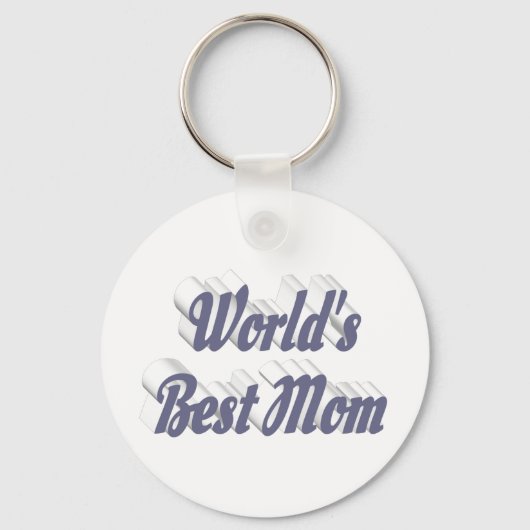 Beste grijze tekst van mama sleutelhanger (Achterkant)