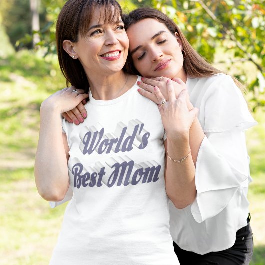 Beste grijze tekst van mama t-shirt