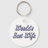 Beste grijze tekst voor vrouwen sleutelhanger (Voorkant)