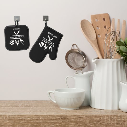 Beste Grill Master Dad Vaderdag Ovenwant & Pannenlap Set