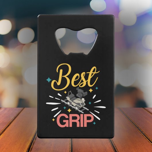 Beste grip - Film Crew Gift Creditkaart Flessenopener
