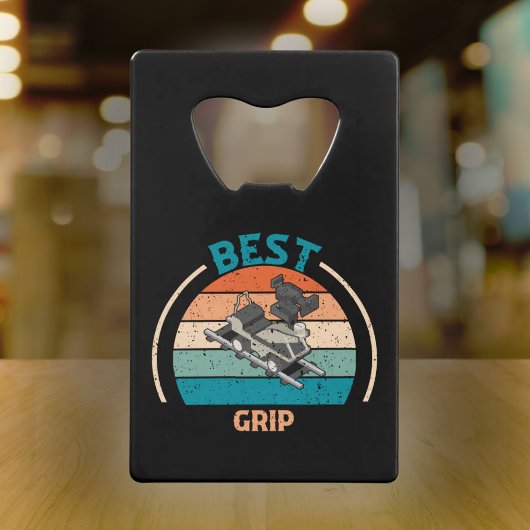 Beste Grip Retro - Film Crew Gift Creditkaart Flessenopener
