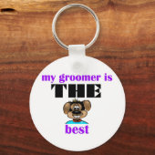 Beste Groomer Sleutelhanger (Voorkant)