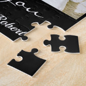 Beste grootmoeder ooit aangepaste foto's kleinkind legpuzzel (Zijkant)