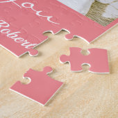 Beste grootmoeder ooit aangepaste foto's kleinkind legpuzzel (Zijkant)