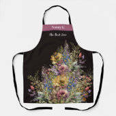 Beste Grootmoeder ooit Bloemenengel Schort (Voorkant)