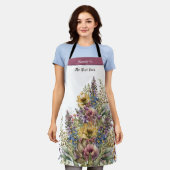 Beste Grootmoeder ooit Bloemenengel Schort (Gedragen)