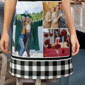 Beste grootmoeder ooit fotocollage zwart wit schort