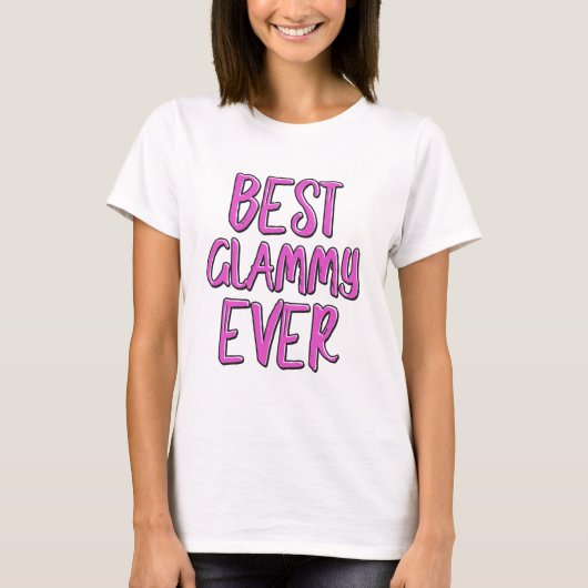 Beste grootmoeder ooit t-shirt (Voorkant)