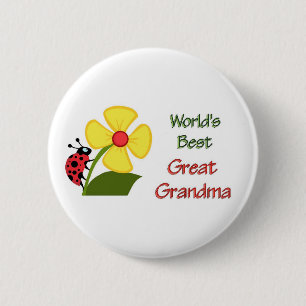 Beste grootmoeder ronde button 5,7 cm