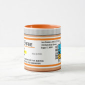 Beste grootmoeders recept voor gepersonaliseerde w mok (Midden)