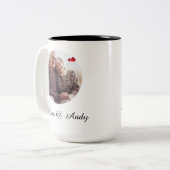 Beste Grootouders Custom Foto Naam Mok (Voorkant links)