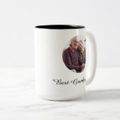 Beste Grootouders Custom Foto Naam Mok (Voorkant rechts)